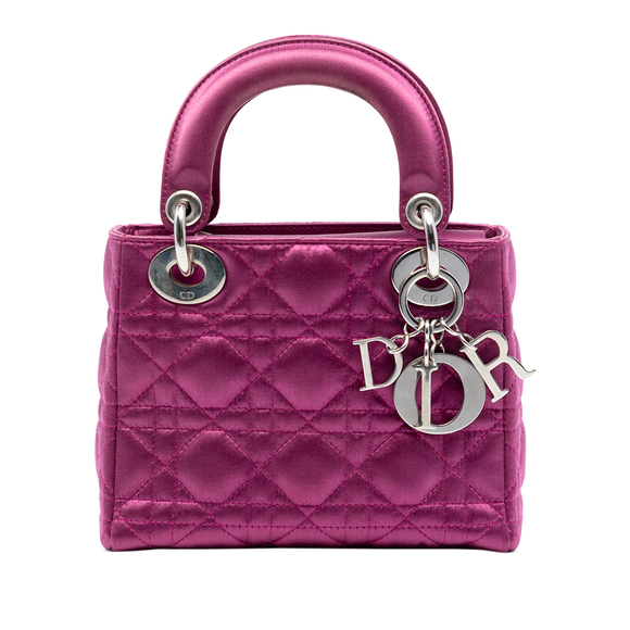 Dior Handbags - Pre-Loved Dior Mini Satin Cannage Lady Dior